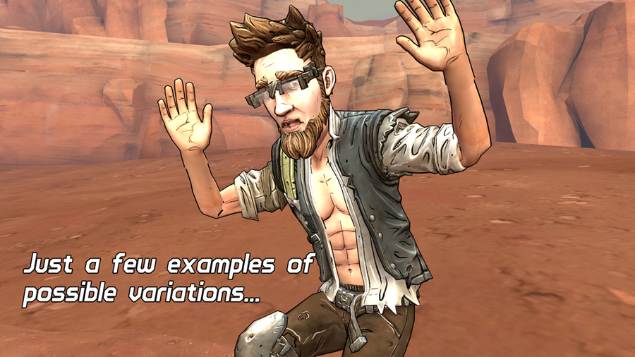 borderlands 2 disable cell shading