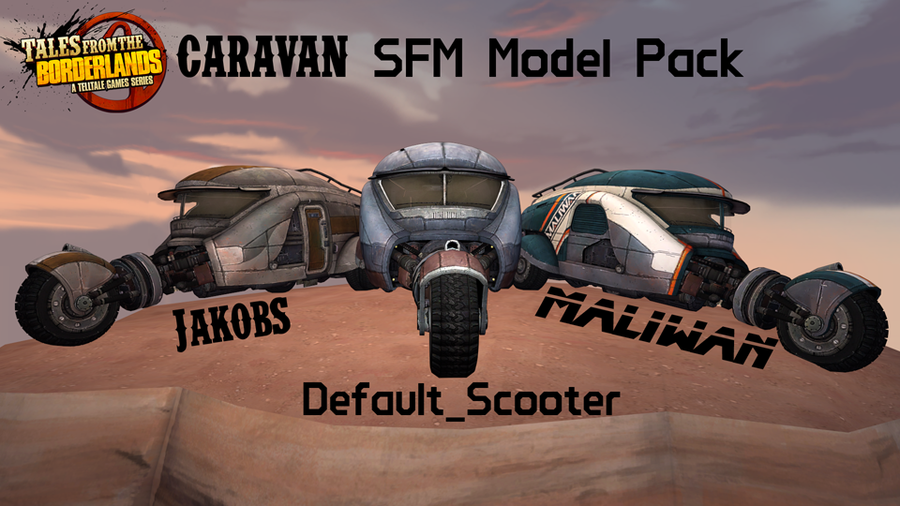 Tales from the Borderlands: Caravan Model Pack
