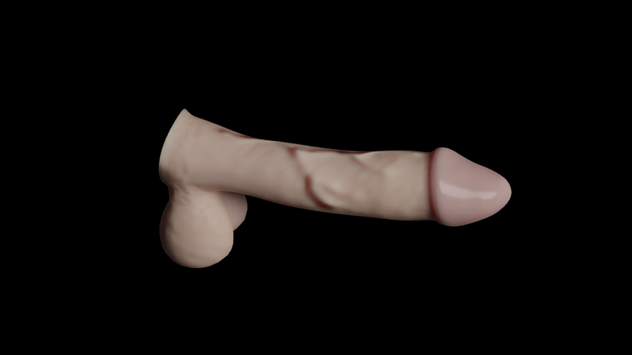 Low Poly Cock and Balls