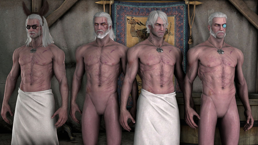 The Witcher 3 Nude Character Pack 2