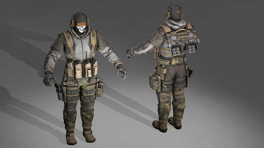 COD: Infinite Warfare DLC Character GHOST [SFM]