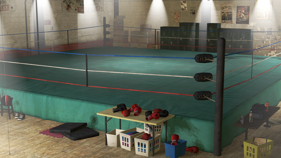 Dead Or Alive 5 Gym Map