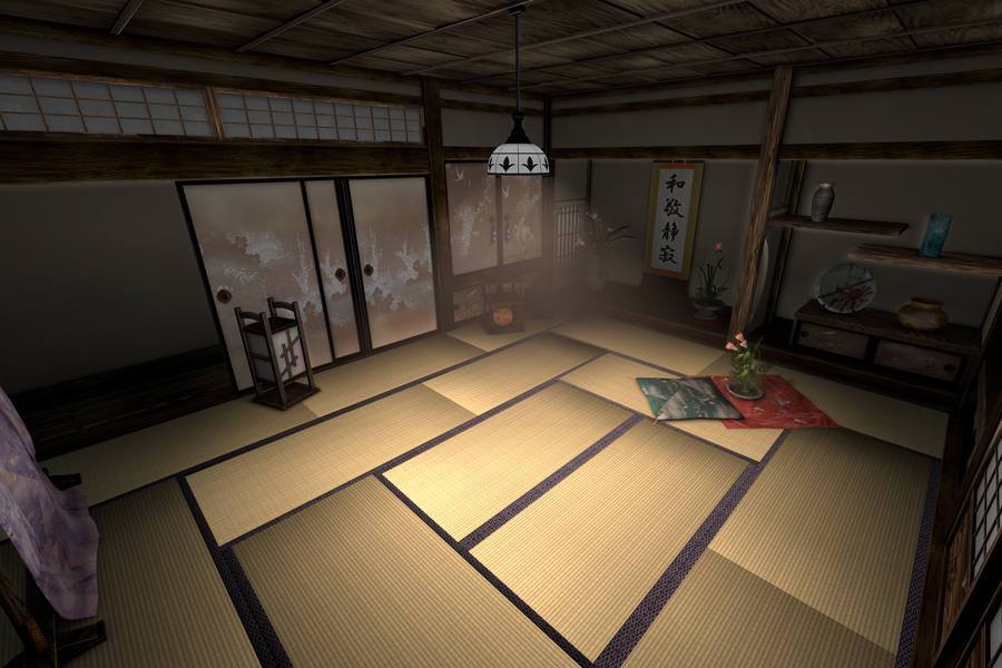 Dead or Alive: Japanese Room