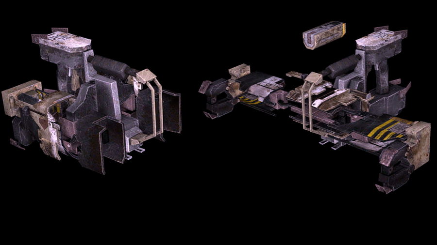Dead Space 2 - IM-822 Handheld Ore Cutter Line Gun