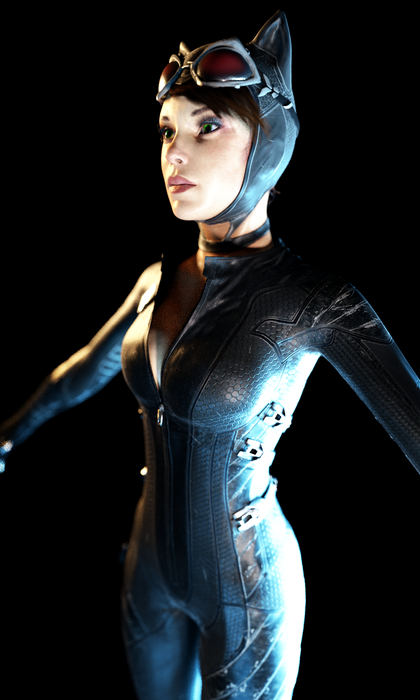 [Batman AK]  Catwoman w/ Clean Suit Textures