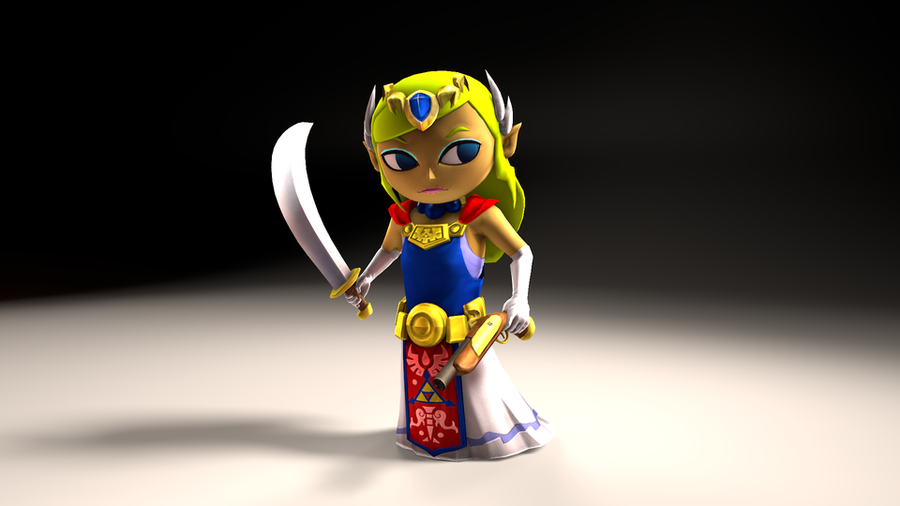 SFMLab • Hyrule Warriors - Tetra & Toon Zelda + Customs