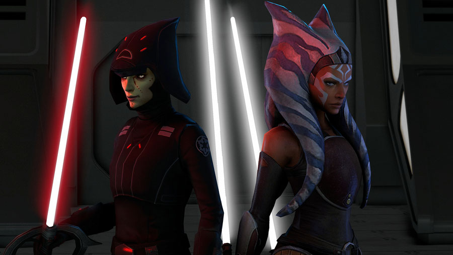 SFMLab • Star Wars Force Arena Ahsoka Tano and Seventh Sister Models