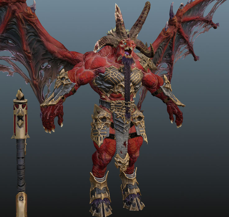 Skarbrand the Exiled - TW: Warhammer 3