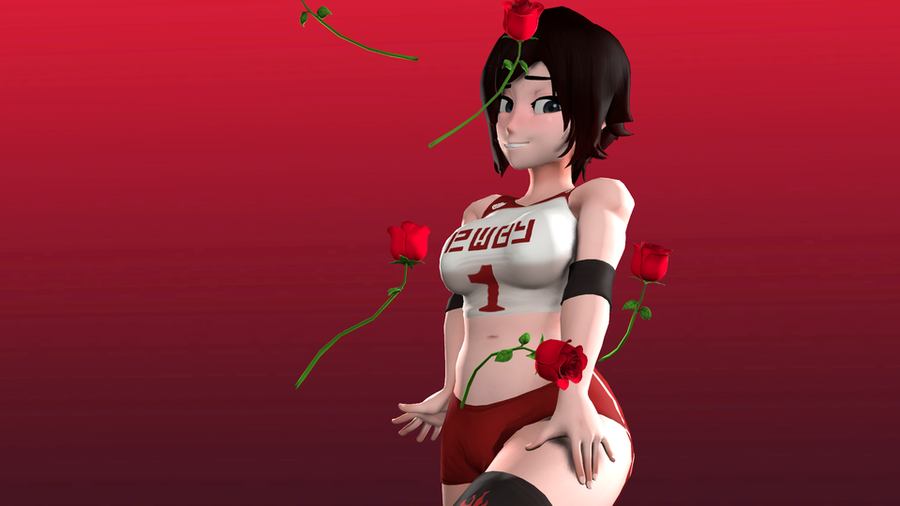 RWBY Rose by Skuddbutt Revised by Anfrien (WinterMyth)