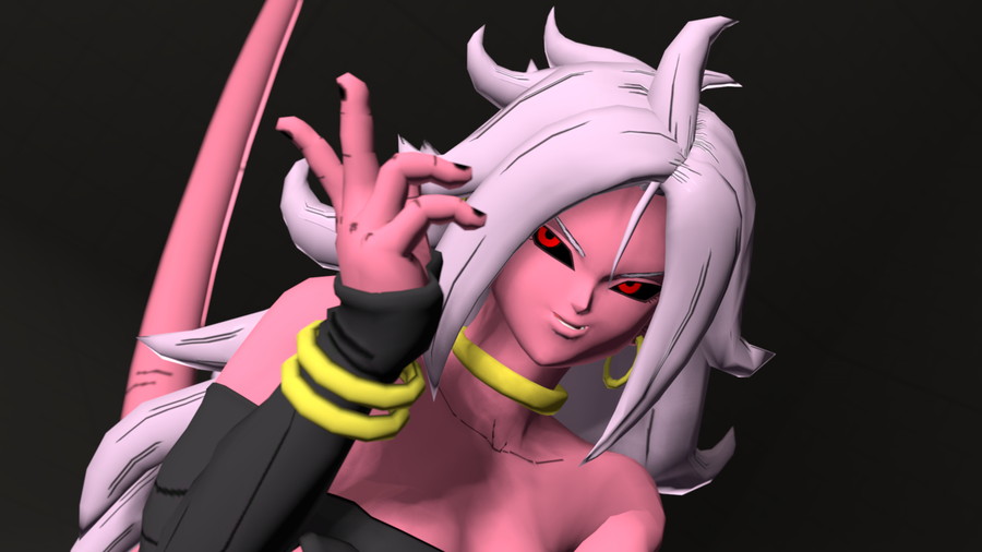 Nude Android 21 (Commissioned by RedMoa) .