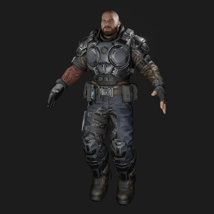 [Gears 5] JD Armored G5 Scarred