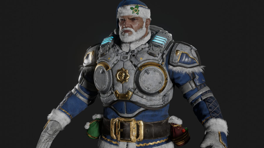 [Gears 5] Marcus Armored Santa