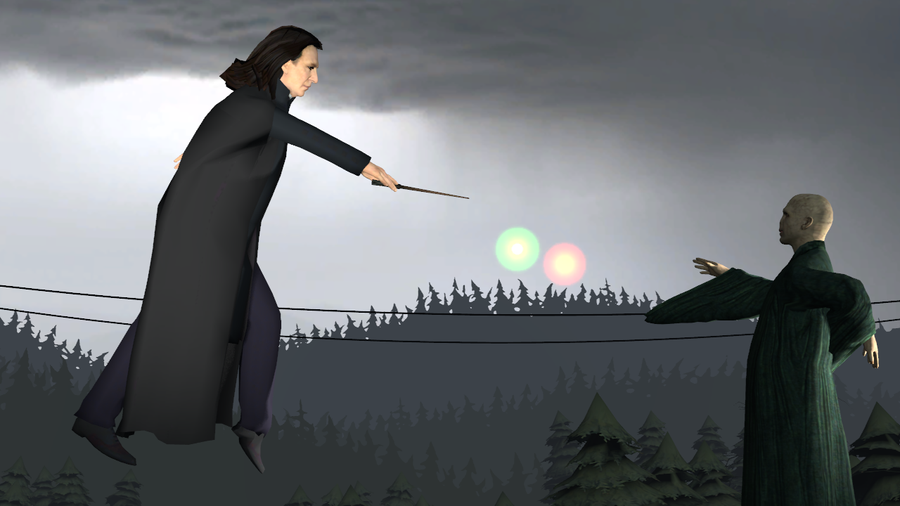 Snape and voldemort pack