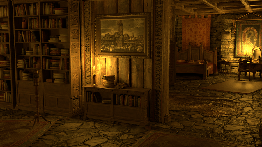 Yennefer's room (The Witcher)